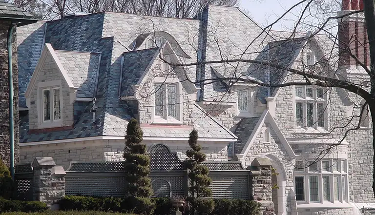 Completed Anax roofing project covered by a manufacturer system warranty