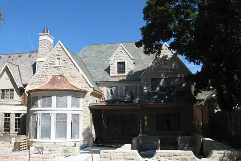 Residential roof detail by Anax Roofing